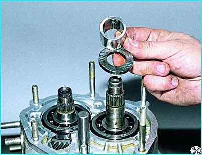 Главная передача с измененным числом