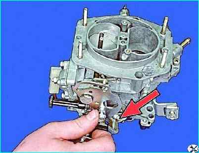 Регулировка пускового устройства карбюратора
