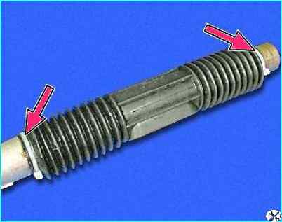 Снятие рулевого механизма