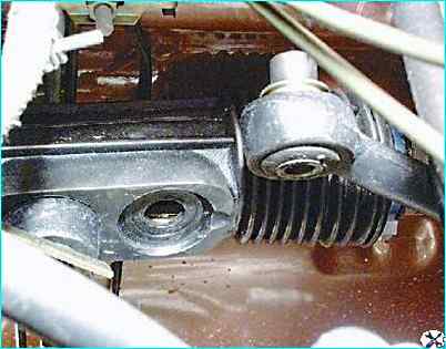 Снятие рулевого механизма