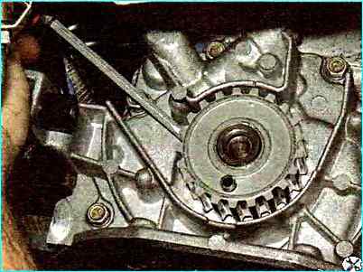 Замена переднего сальника коленчатого вала