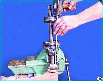 Ремонт приводов передних колес автомобиля