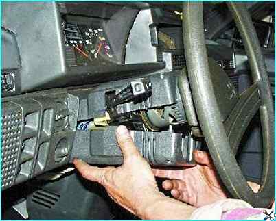 Снятие и установка панели приборов автомобиля