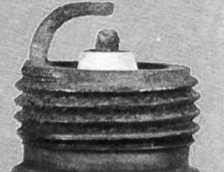 Перегрев свечи