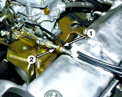 Регулировка дроссельной заслонки карбюратора ВАЗ-2108