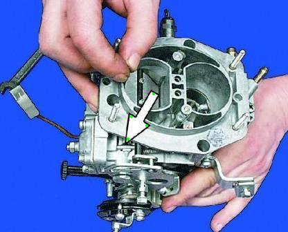 Регулировка пускового устройства карбюратора 2108