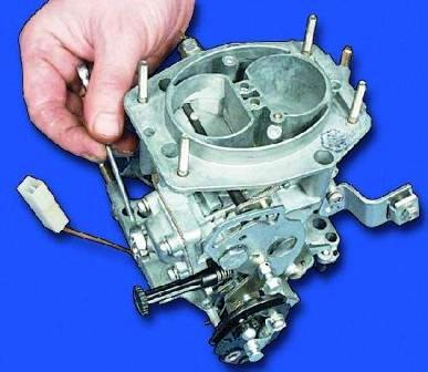 Регулировка пускового устройства карбюратора 2108
