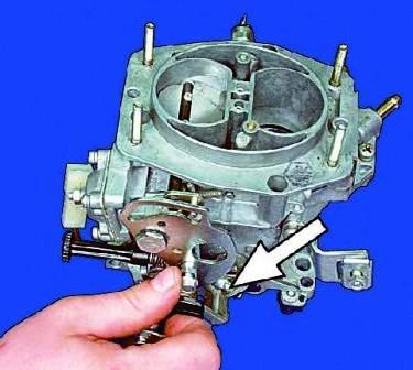 Регулировка пускового устройства карбюратора 2108