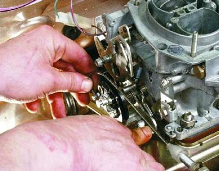 Демонтаж и монтаж карбюратора 2108 на двигатель