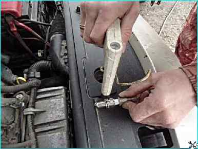 Замена свечей зажигания