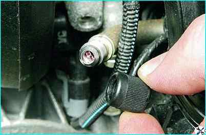 Замер давления в топливной системе