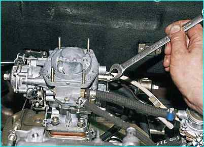 Снятие и проверка электромагнитного клапана