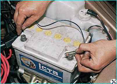 Снятие и проверка электромагнитного клапана