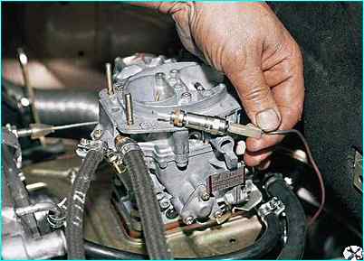 Снятие и проверка электромагнитного клапана