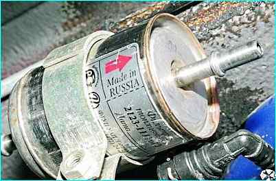 Замена топливного фильтра