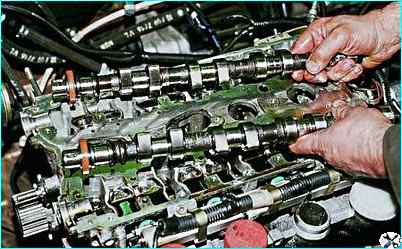 Замена толкателей клапанов двигателя