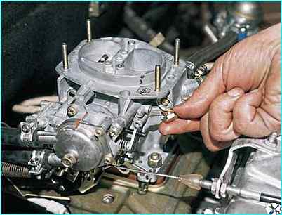 Обслуживание топливного фильтра карбюратора