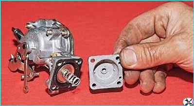 Замена диафрагмы полуавтоматического пускового устройства