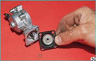 Замена диафрагмы полуавтоматического пускового устройства