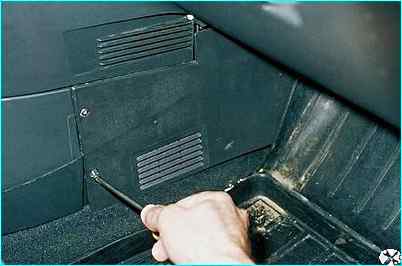 Снятие блока управления ЭПХХ