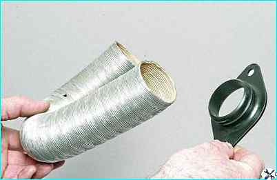 снятие корпуса воздушного фильтра