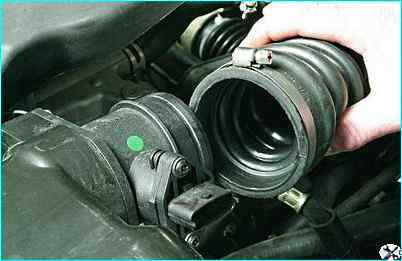 снятие корпуса воздушного фильтра