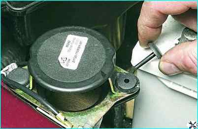 снятие корпуса воздушного фильтра