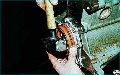 Замена сальников коленчатого вала