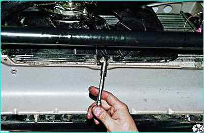 Снятие электровентилятора