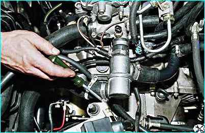 Снятие и проверка термостата