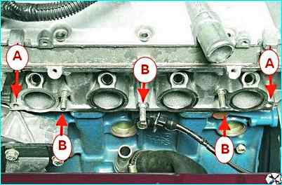 Замена прокладок впускной трубы