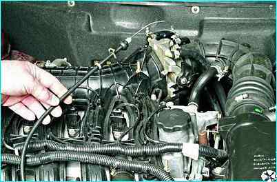 Замена прокладок впускной трубы