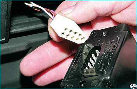 Снятие маршрутного компьютера