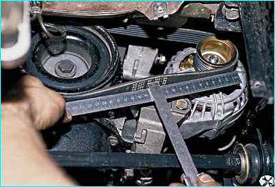 Замена ремня привода генератора