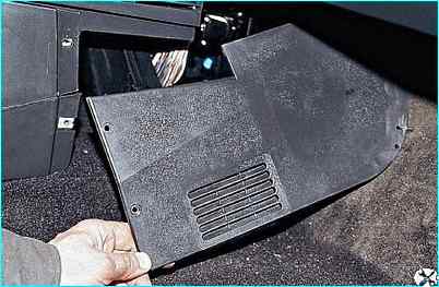 Снятие панели приборов автомобиля