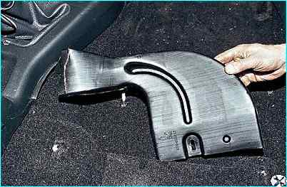 Снятие панели приборов автомобиля