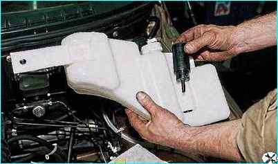 Ремонт очистителя и омывателя ветрового стекла