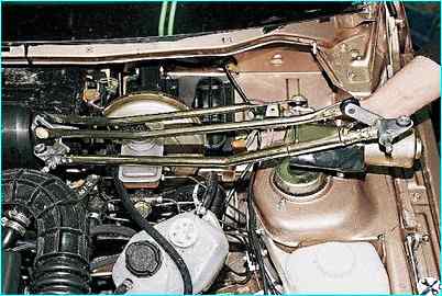 Ремонт очистителя и омывателя ветрового стекла