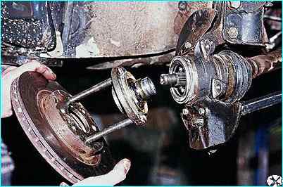 Замена подшипника ступицы колеса