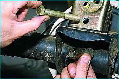 Установка проставки под амортизатор