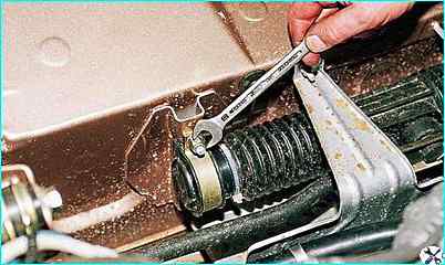 Снятие и ремонт рулевого механизма