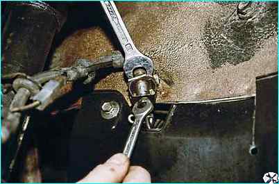 Снятие и установка тормозного механизма