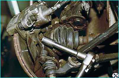 Снятие и установка тормозного механизма