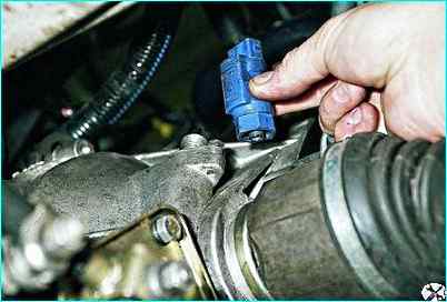 Снятие датчика скорости автомобиля