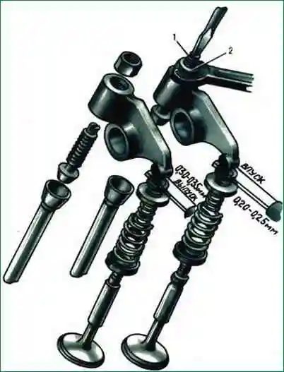 Регулировка клапанов дизеля ЯМЗ-238