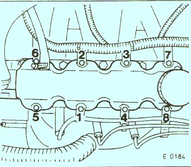 установить крышку распредвала Опель Корса