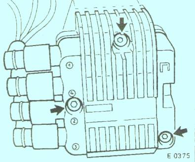 снять модуль зажигания