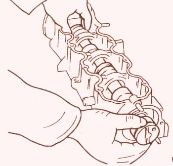 Снятие и установка распределительного вала Опель Корса