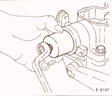 Снятие и установка распределительного вала Опель Корса