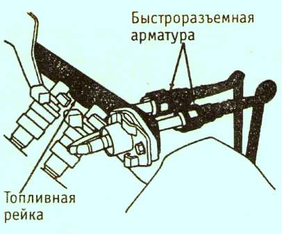 Быстроразьемная арматура